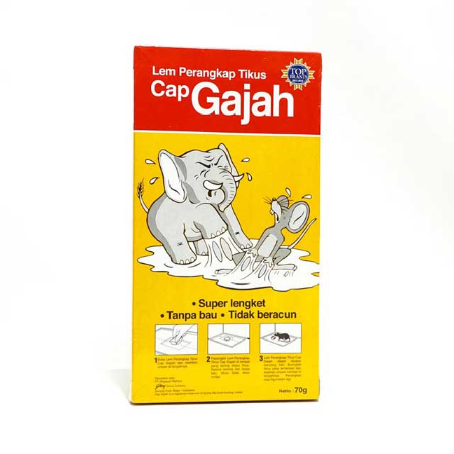 Cap Gajah Lem Perangkap Tikus dan Hama 60gram