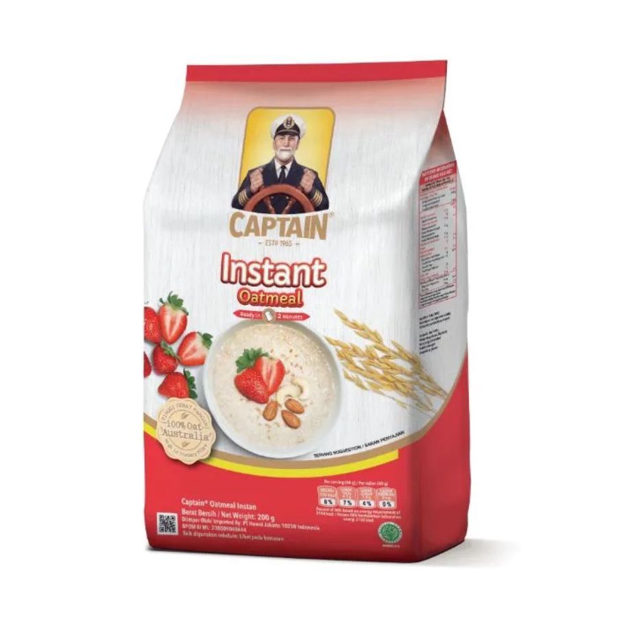 Captain Oats Oat Instant 200gram