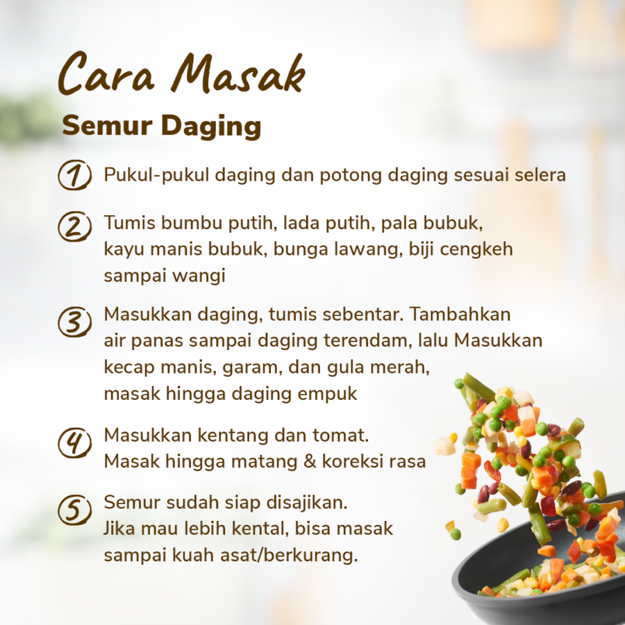 Bumbu Sendok Putih Bumbu Dasar 100gram