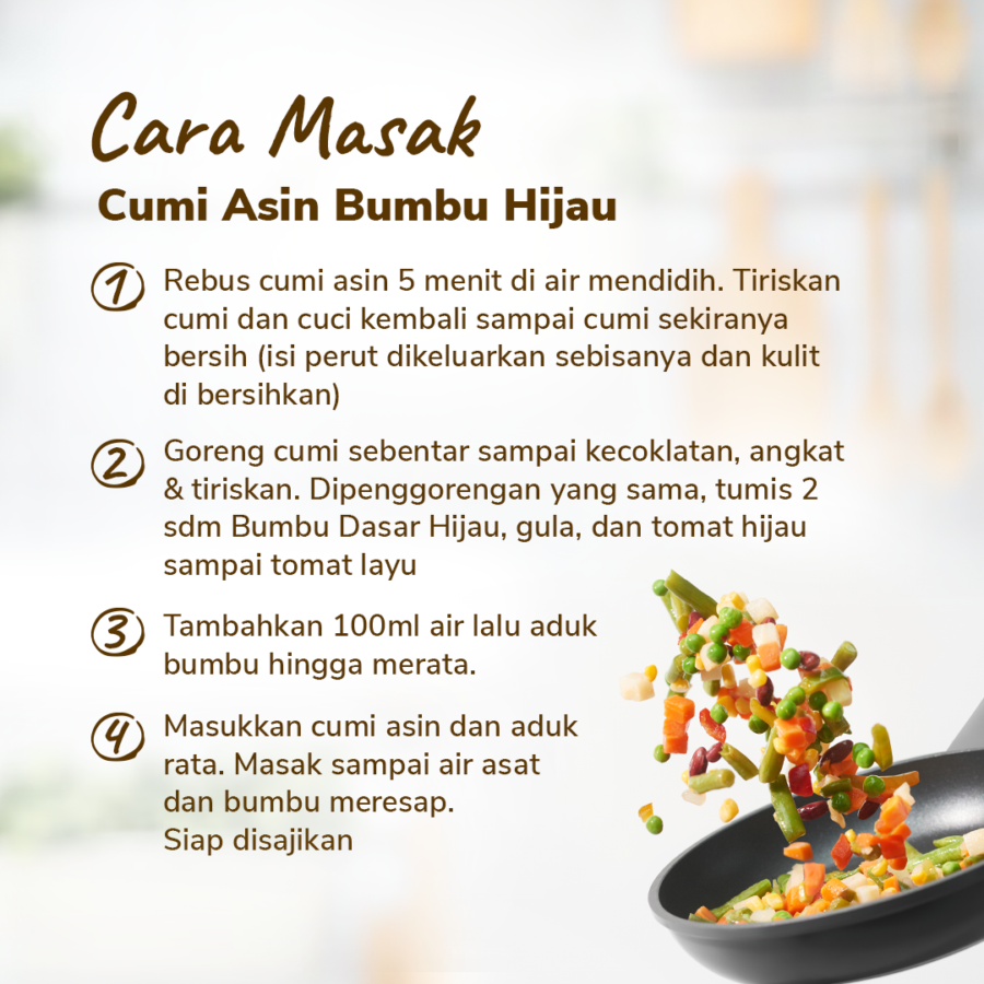 Bumbu Sendok Hijau Bumbu Dasar 100gram