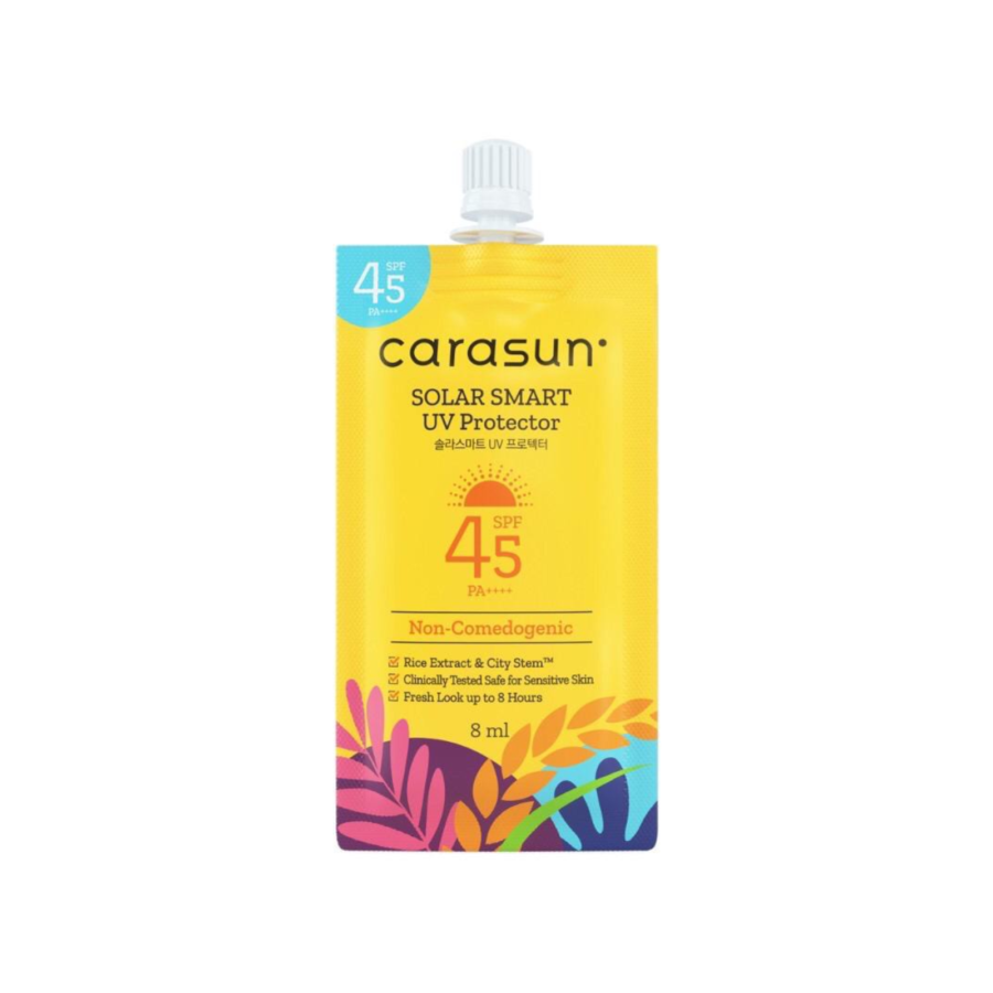 Carasun Solar Smart UV Protector SPF 45 PA+++ Sunscreen Sachet 8ml