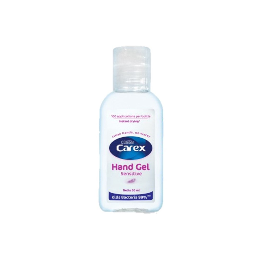[INVALID] Carex Hand Gel Sensitive Hand Sanitizer Botol 50 ml 50ml