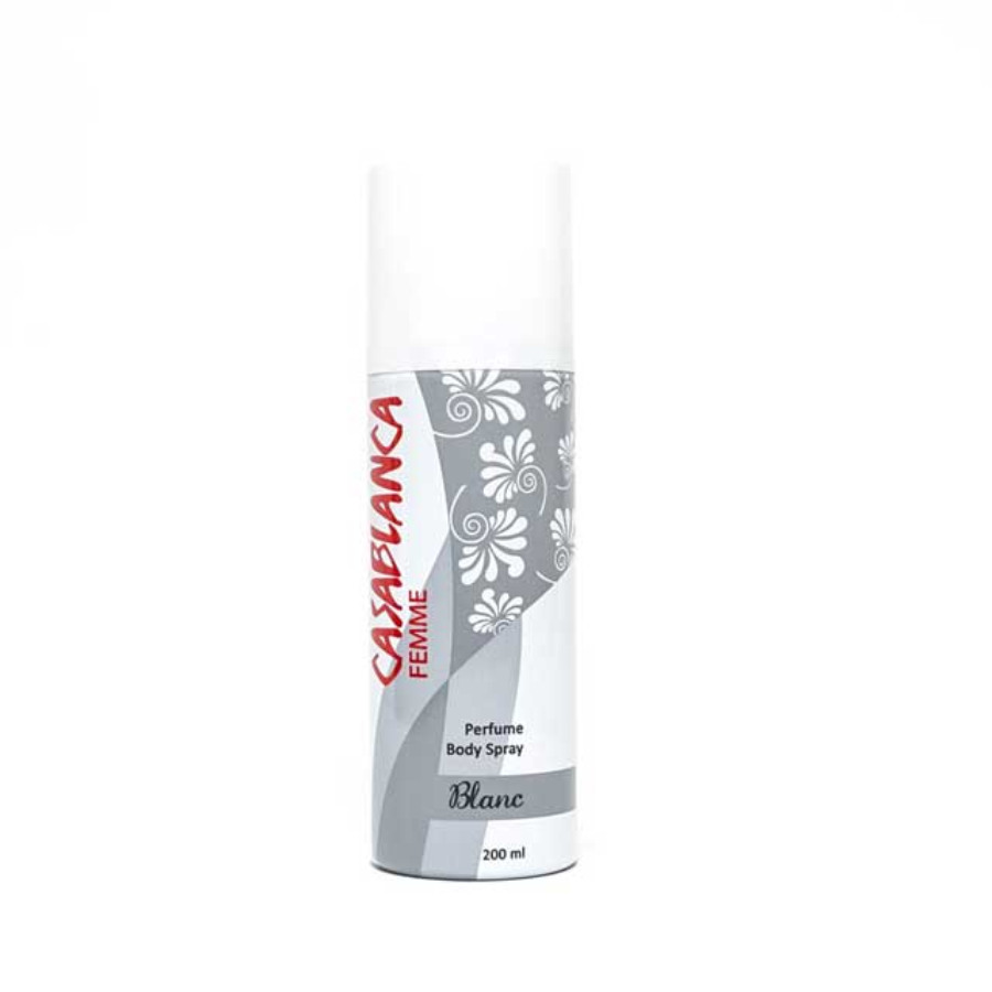Casablanca Deodorant Spray Blanc Putih 200ml