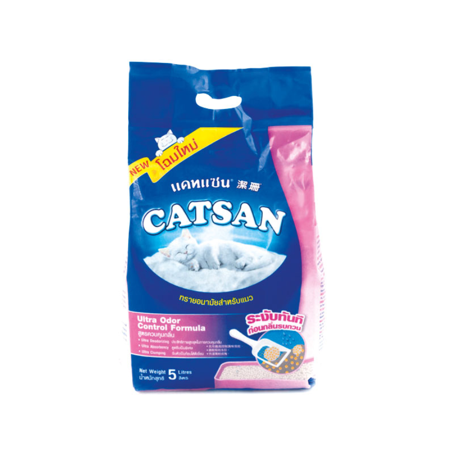 Catsan Cat Litter 5L/Deterjen cair 1pcs