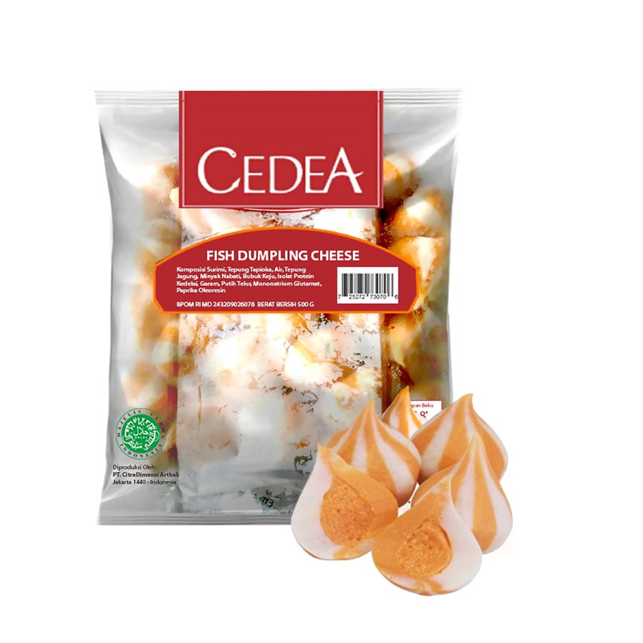 Cedea Fish Dumpling Cheese 500gram