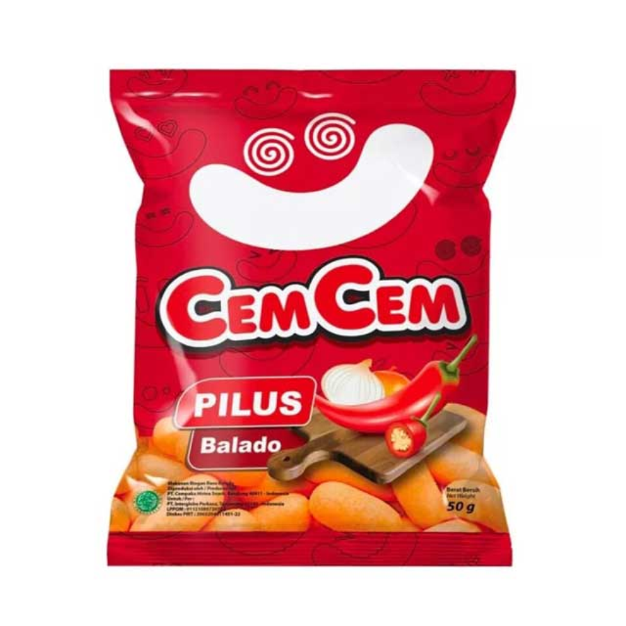 Cemcem Pilus Balado 50gram