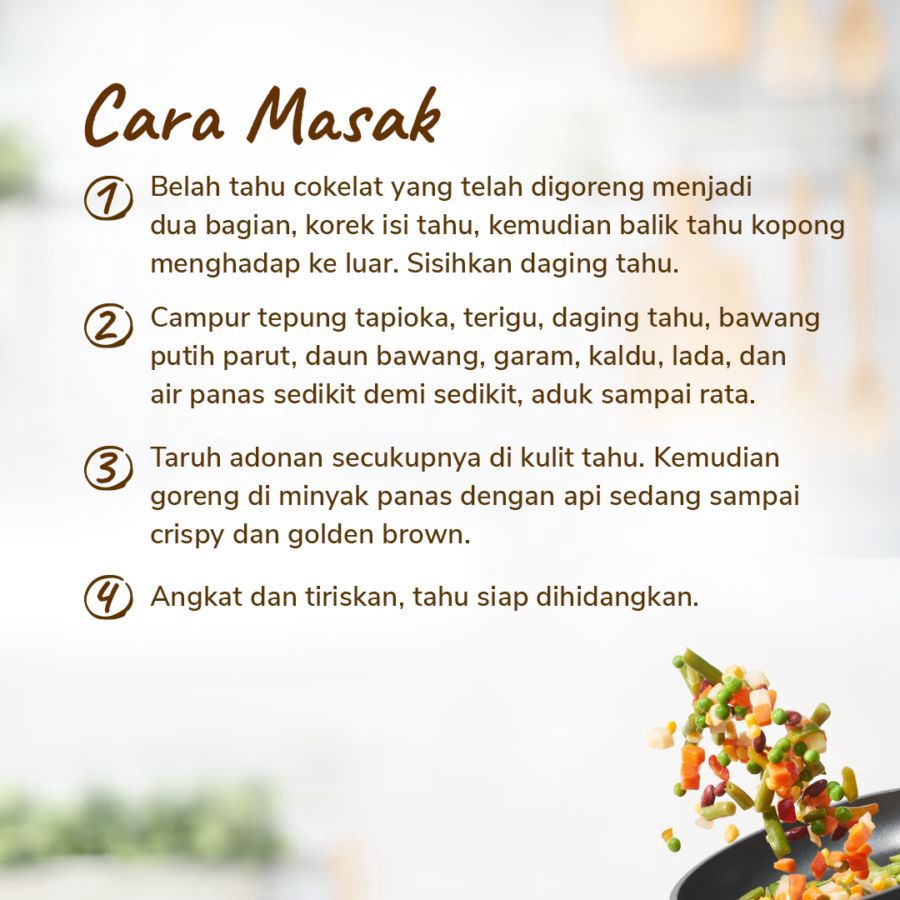 Cemilan Anak Kost: Tahu Walik 1pcs