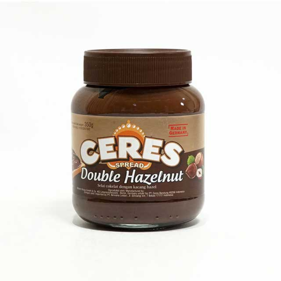 Ceres Choco Spread Double Hazelnut 350gr 1pcs