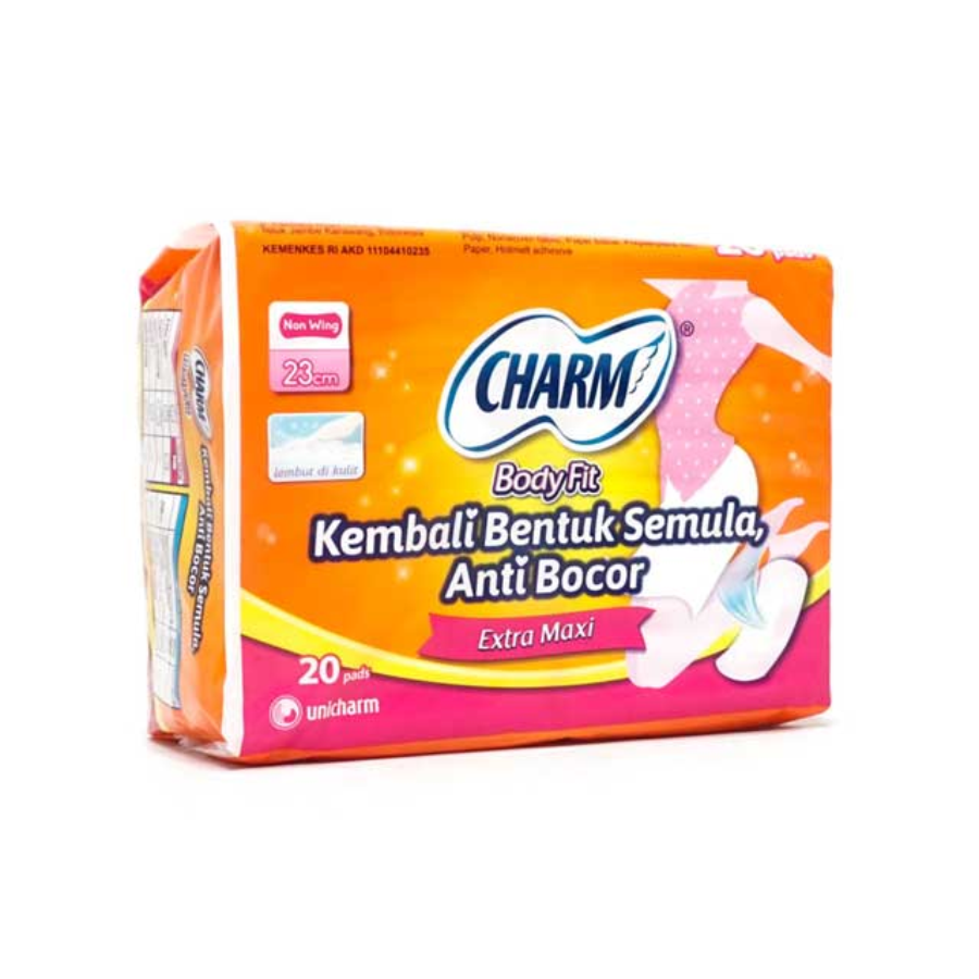 Charm Body Fit Extra Maxi 20pcs 1pack