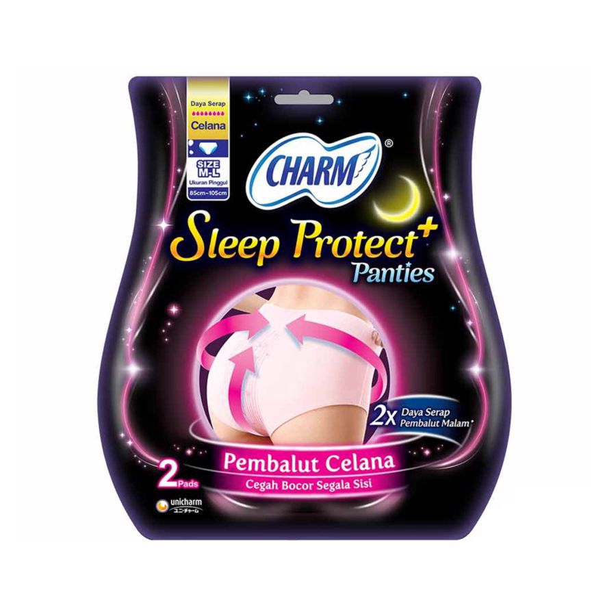 Charm Sleep Protect+ Panties All Size 1pack