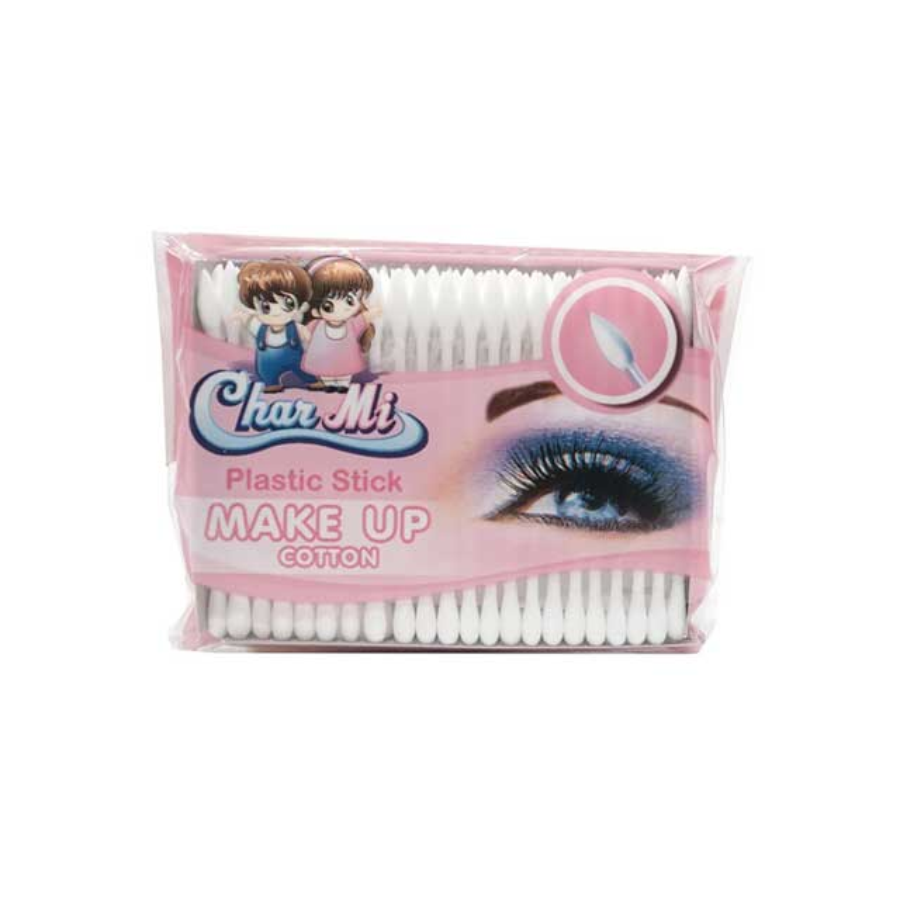 Charmi Plastic Stick Make Up Cotton 80stick