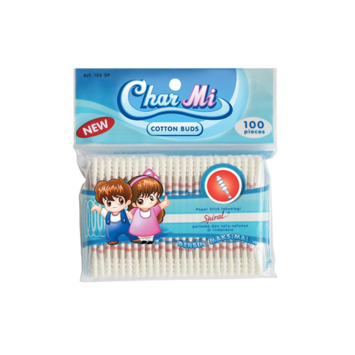 Charmi Cotton Buds Spiral 126 SP