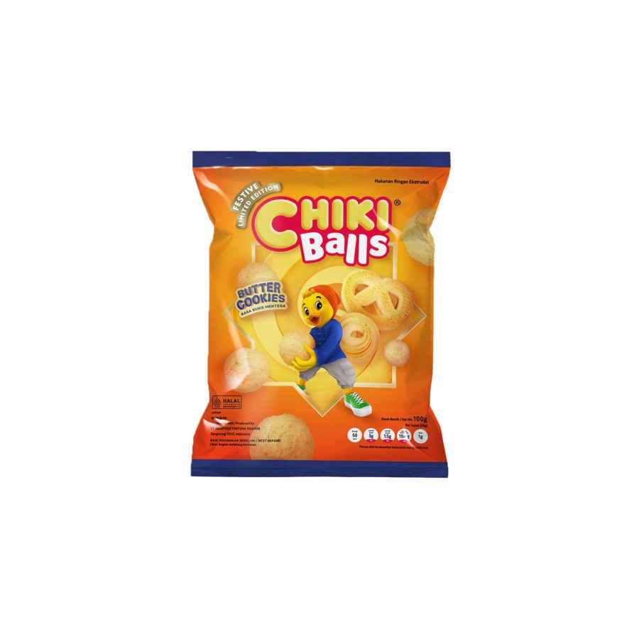 Chiki Balls Butter Cookies 100gram