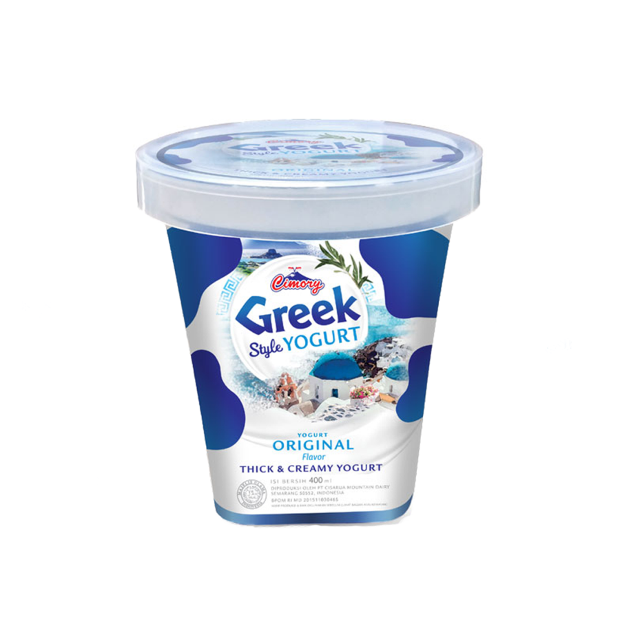 Cimory Greek Style Yogurt Plain/Yoghurt 400gram