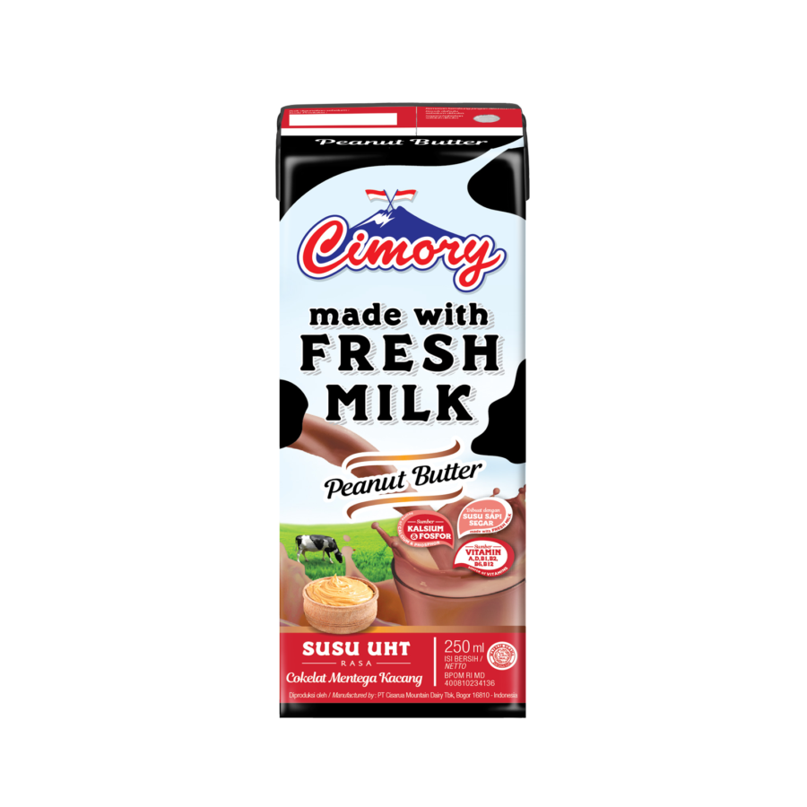 Cimory UHT Milk Peanut Butter/Susu UHT 250ml 250ml