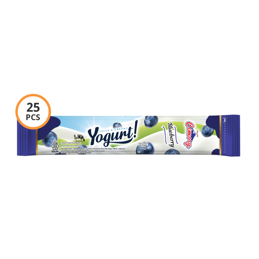 Cimory Yoghurt Stick Blueberry 40gr isi 25pcs/Yoghurt 25pcs