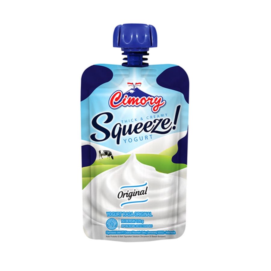 Cimory Yogurt Squeeze Original/Yoghurt 120ml