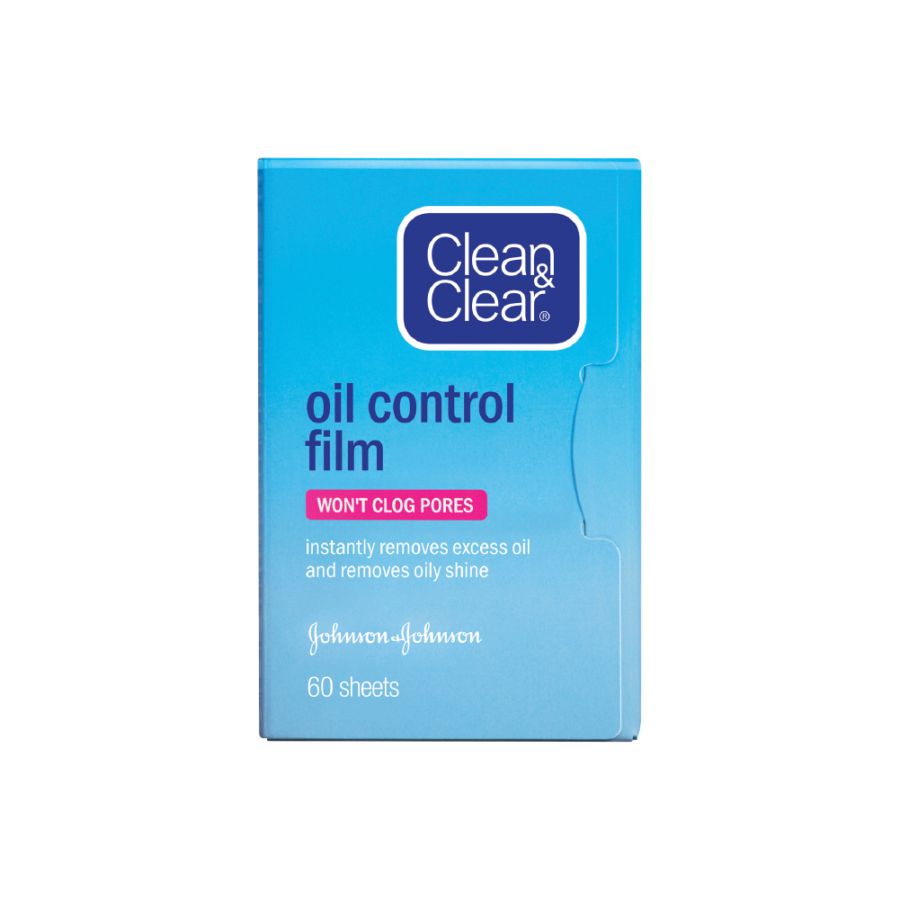 Clean & Clear Oil Control Film Blue/Kertas Minyak Wajah 60sheets