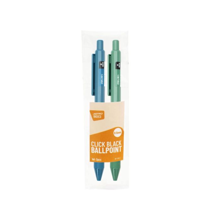 Click Black Ballpoint / Pulpen 0.5mm Mix1 - Astro Basics