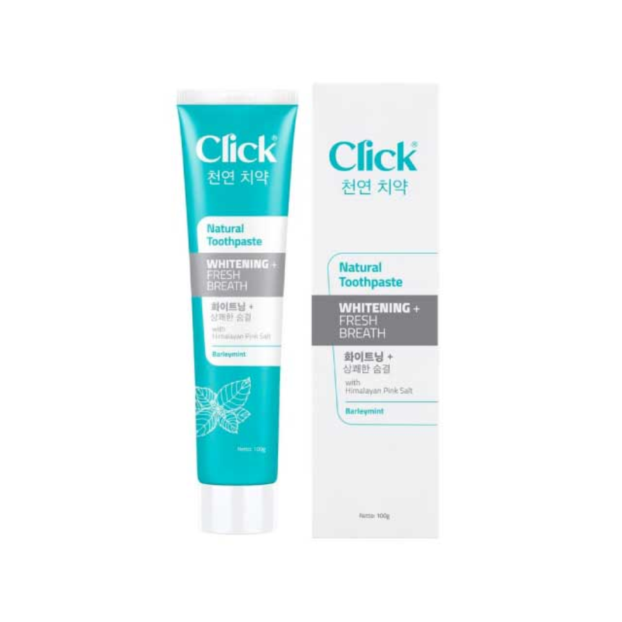 Click Toothpaste White + Fresh Breath/Pasta Gigi 100gram