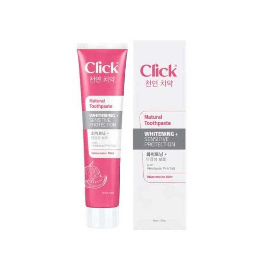 Click Toothpaste White + Sensitive Protection/Pasta Gigi 100gram