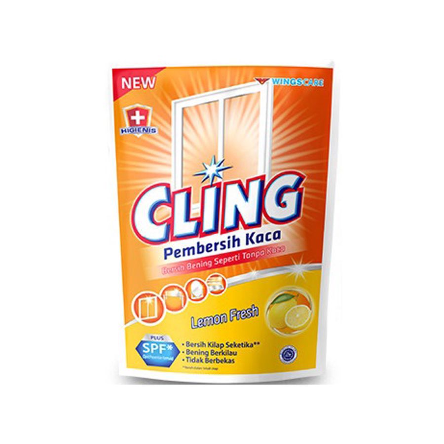 Cling Citrus Fresh Pembersih Kaca 400ml