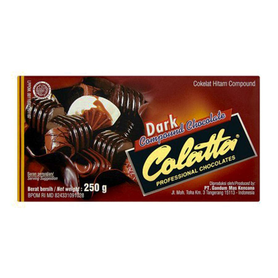 Colatta Dark Chocolate 250gram