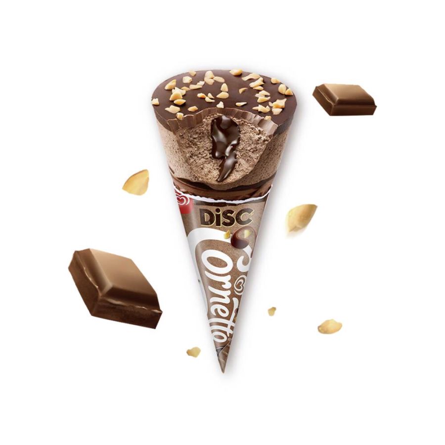 Cornetto Disc Chocolate Ice Cream - Es Krim Walls 120ml