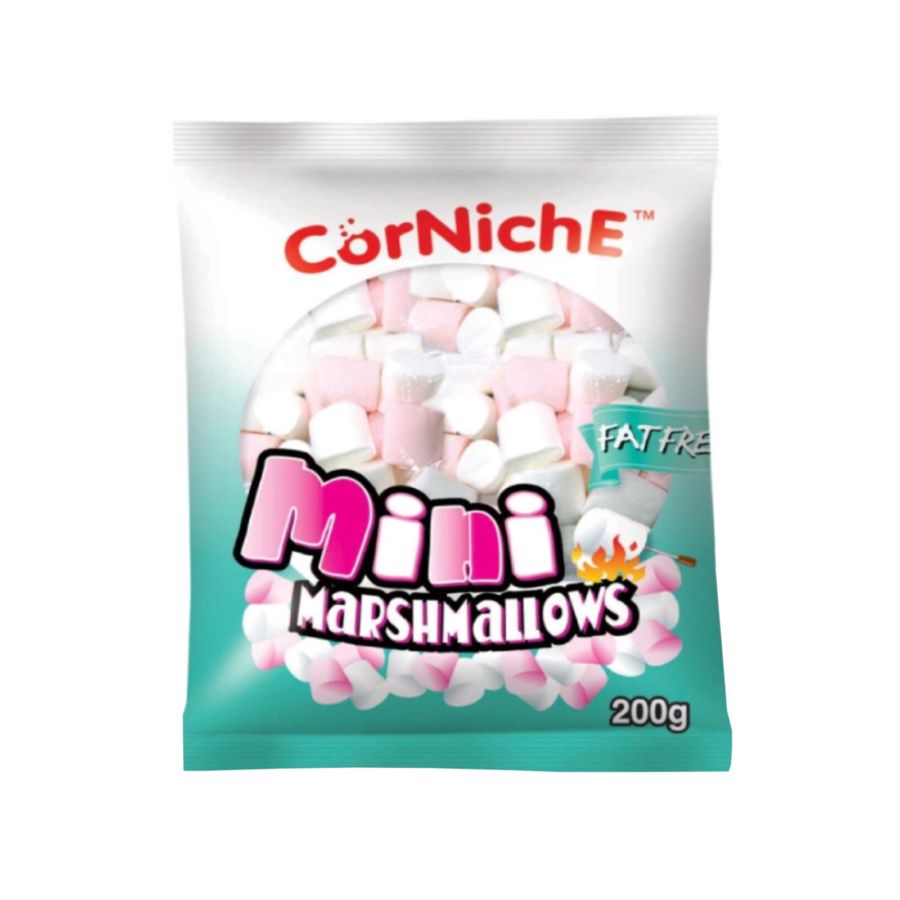 Corniche Mini Marshmallow 200gram