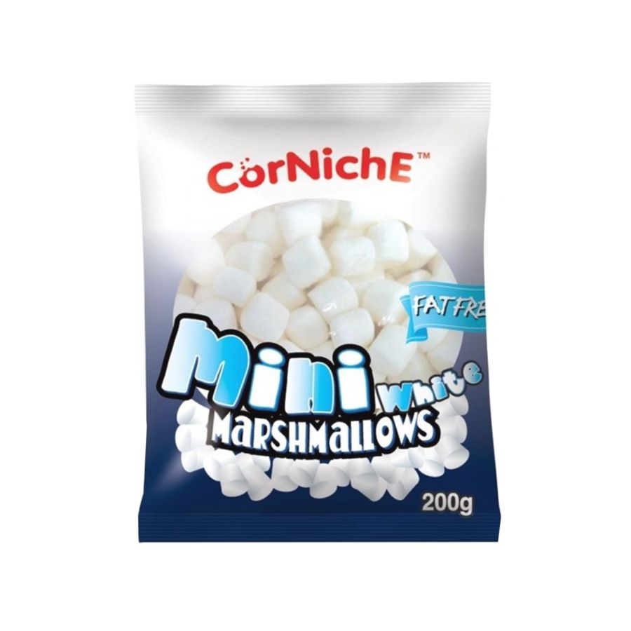 Corniche Mini White Marshmallow 200gram