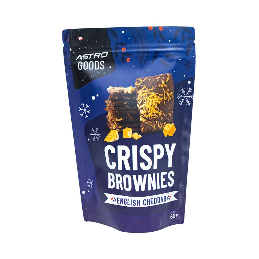 Crispy Brownies English Cheddar - Astro Goods 60gram