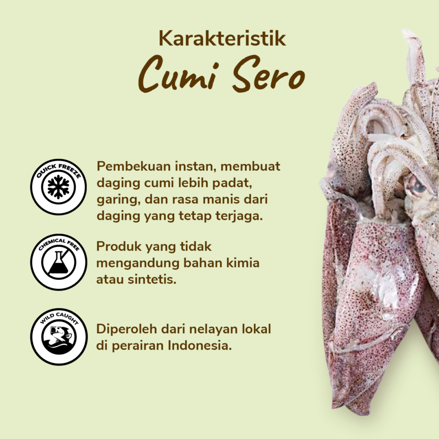 Cumi Sero Astro Goods 500gram