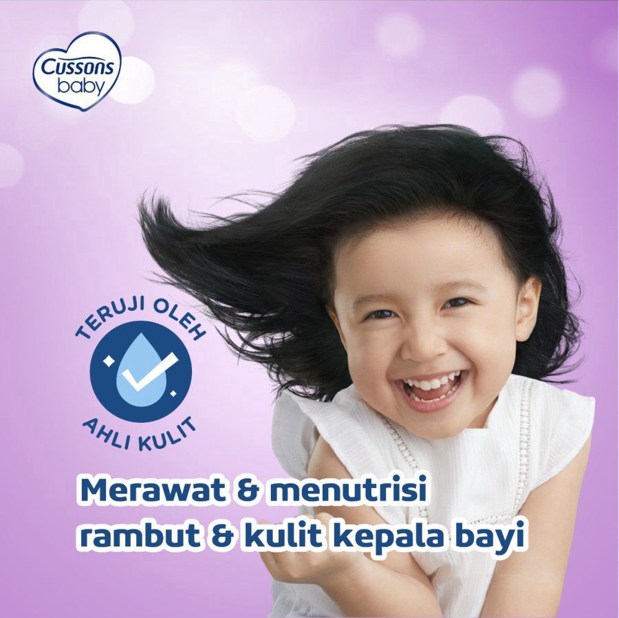 Cussons Baby Hair Lotion Candle Nut & Celery Perawatan Bayi 200ml