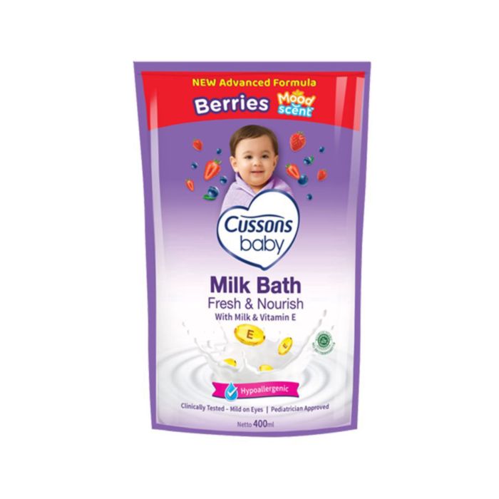Cussons Baby Milk Bath Fresh & Nourish Pouch