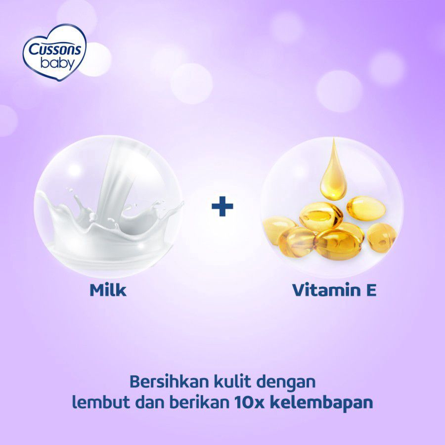 Cussons Baby Milk Bath Fresh & Nourish Pouch 400ml