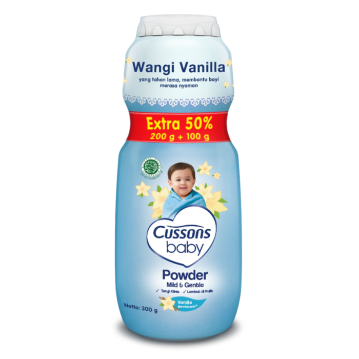 Cussons Baby Powder Vanilla Mild & Care