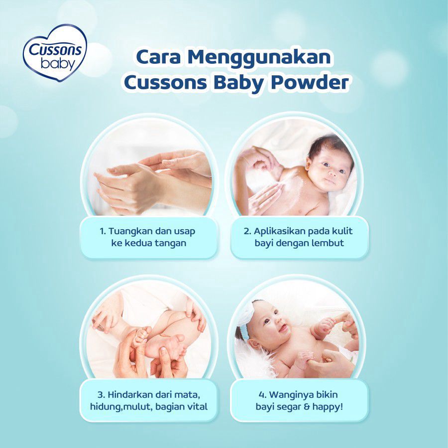 Cussons Baby Powder Vanilla Mild & Gentle 260gram