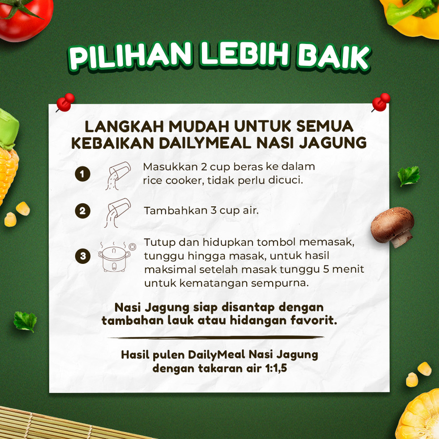 Dailymeal Rice Nasi Jagung 1kg