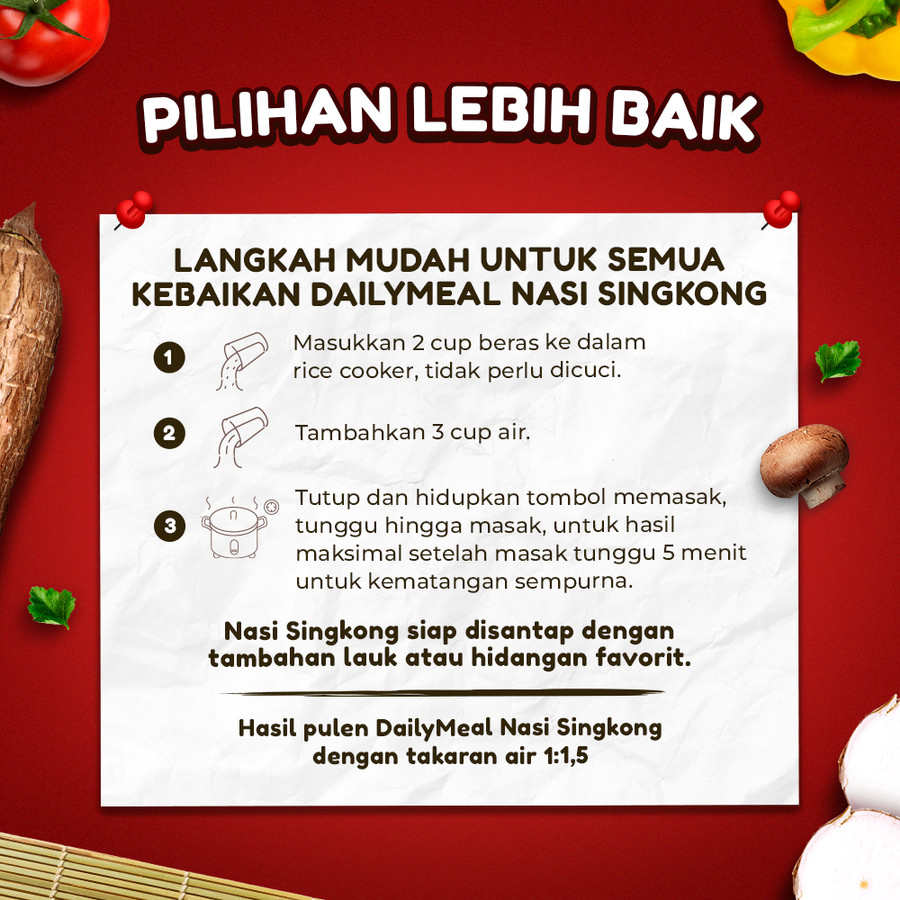 Dailymeal Rice Nasi Singkong 1kg