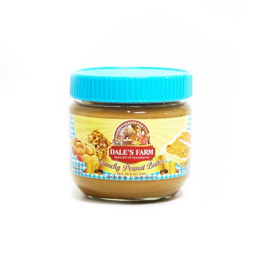 Dale's Farm Peanut Butter Crunchy 250gr 1pcs