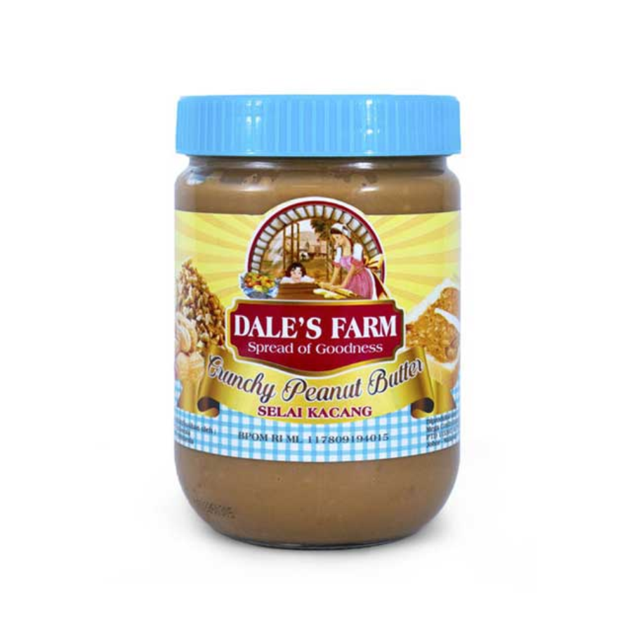 Dale's Farm Peanut Butter Crunchy 500gr 1pcs