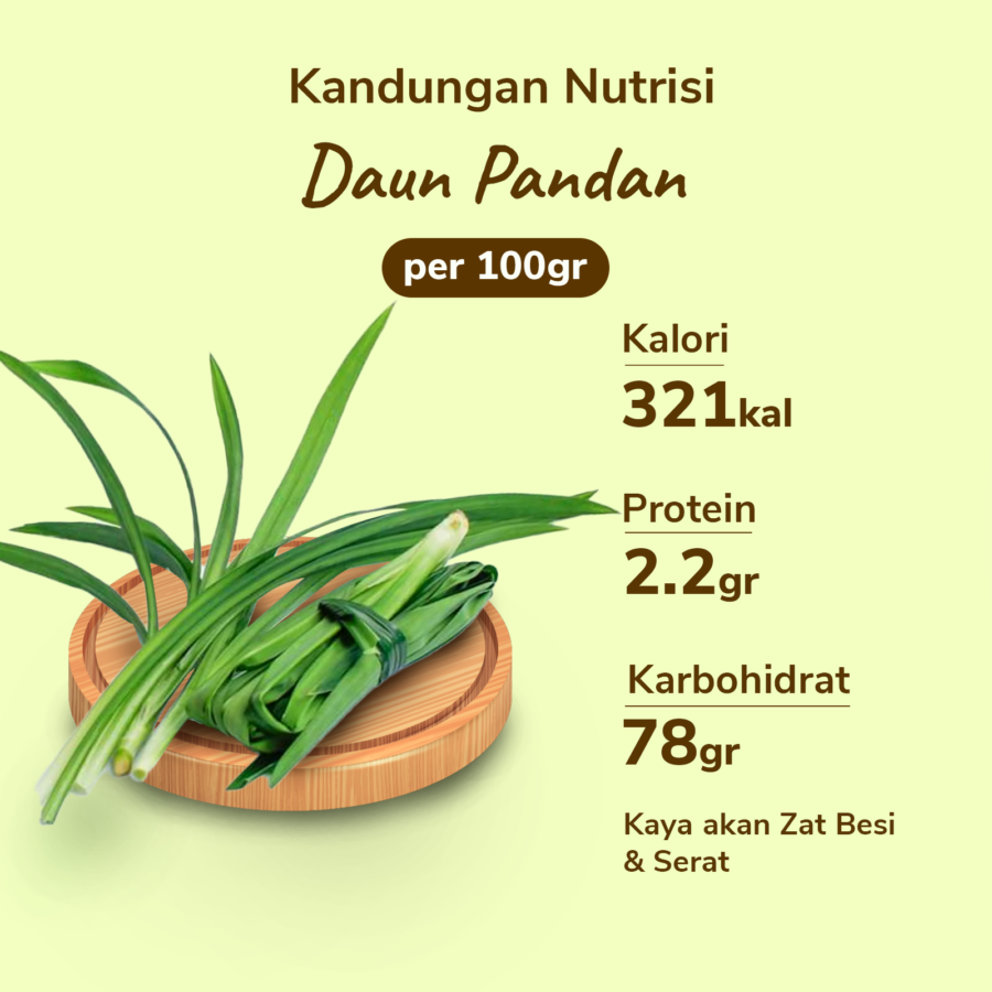 Daun Pandan Astro Farm 50gram