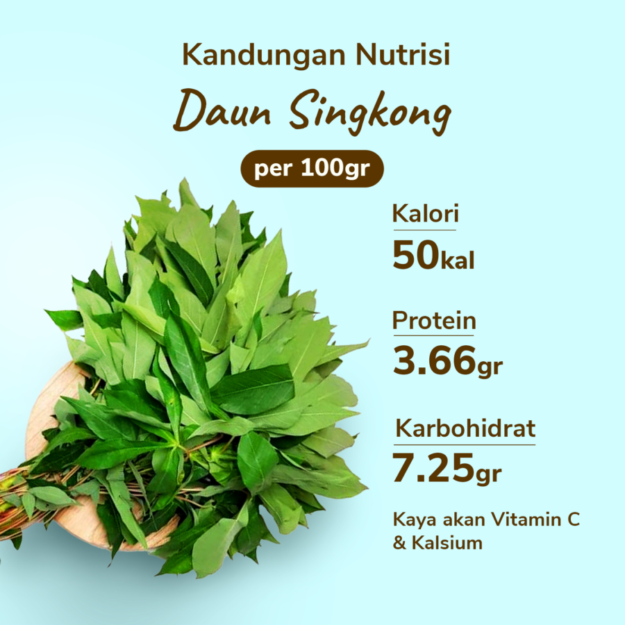 Daun Singkong Astro Farm 250gram