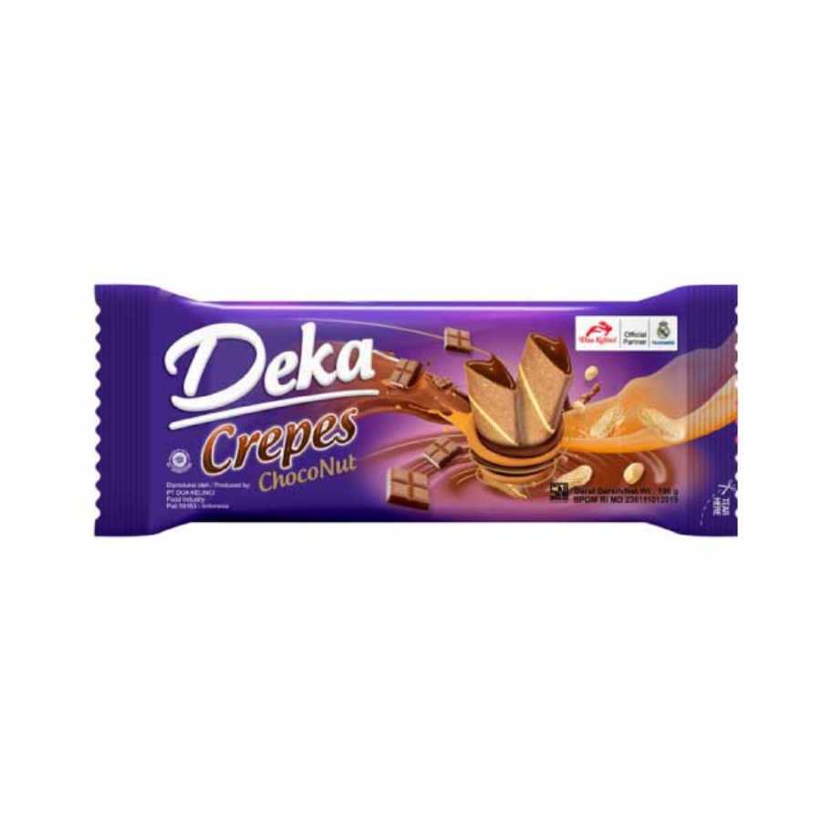 [INVALID] Deka Crepes ChocoNuts 90 gram 90gram