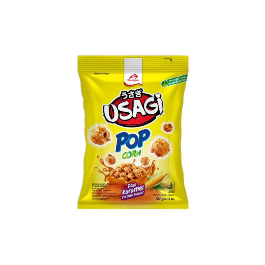 [INVALID] Deka Usagi Pop Corn Rasa Karamel 60 gram 60gram