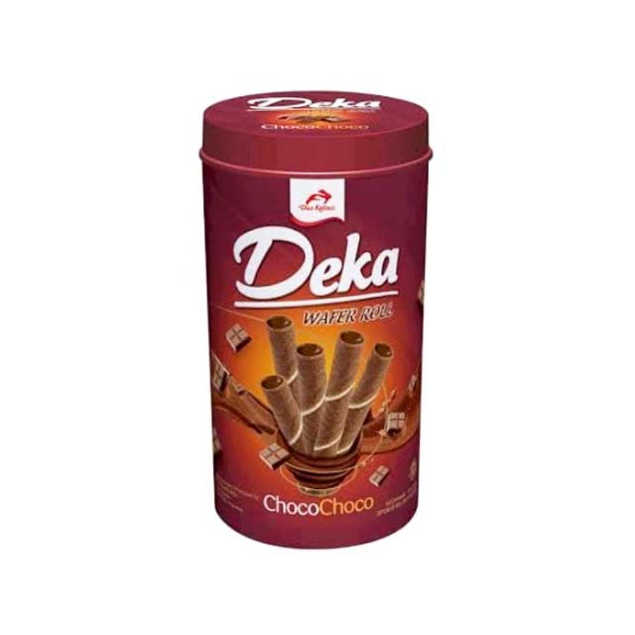 [INVALID] Deka Wafer Roll Choco Choco Tin 330 gram 330gram