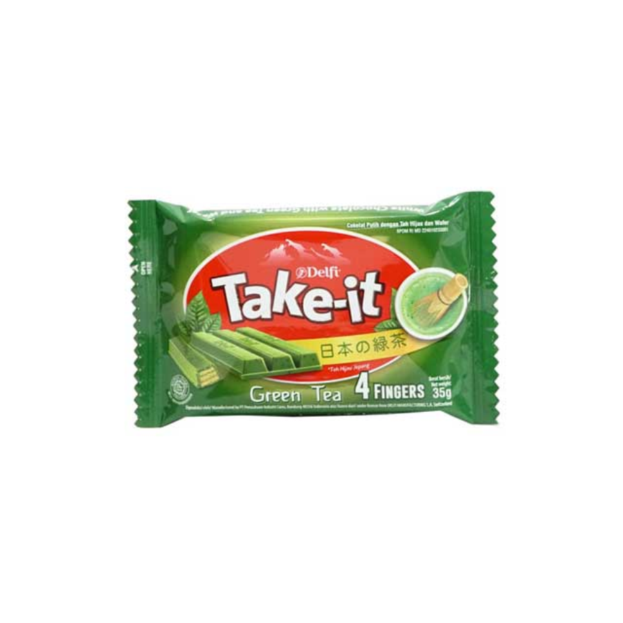 [INVALID] Delfi Take-it Green Tea 4 Fingers 35gr
