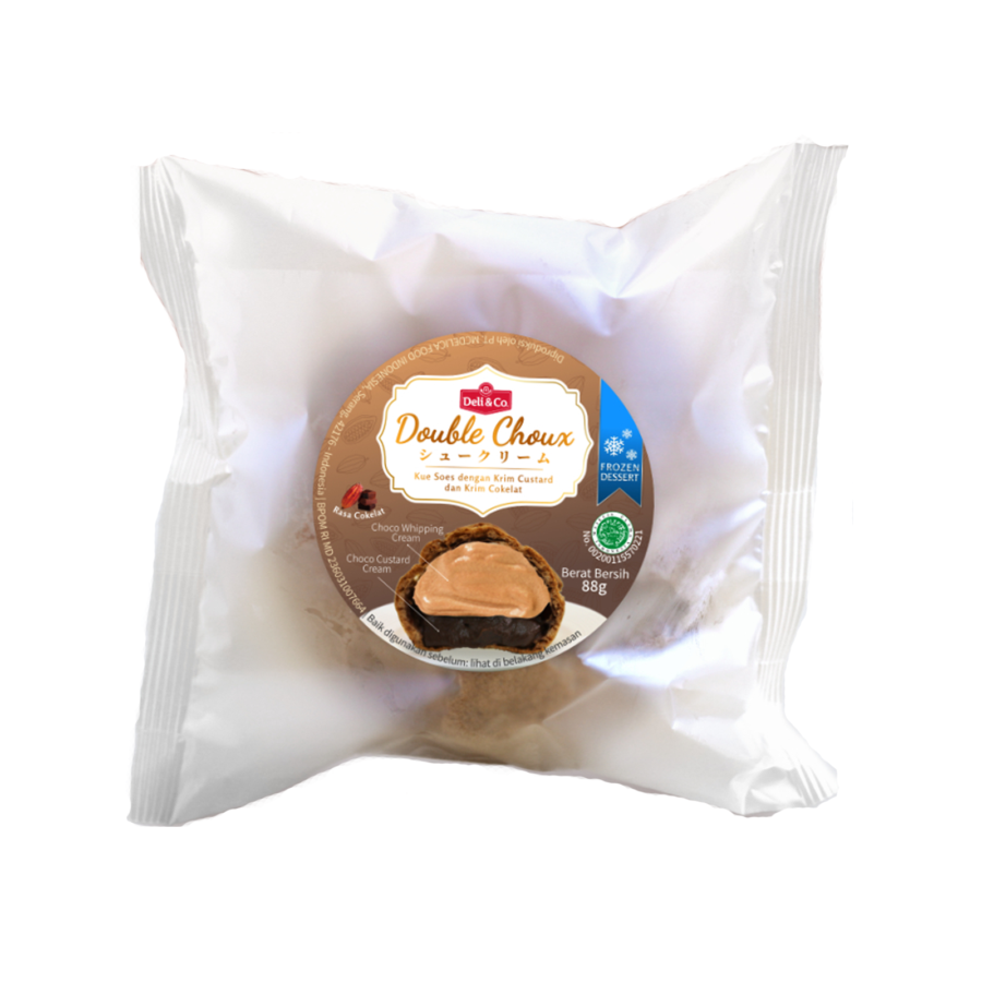 Deli & Co Double Choux Chocolate Pastry 88gram