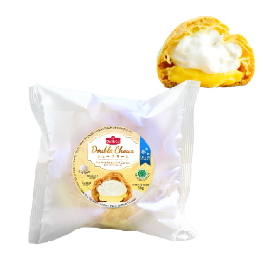 Deli & Co Double Choux Vanila Pastry 88gram