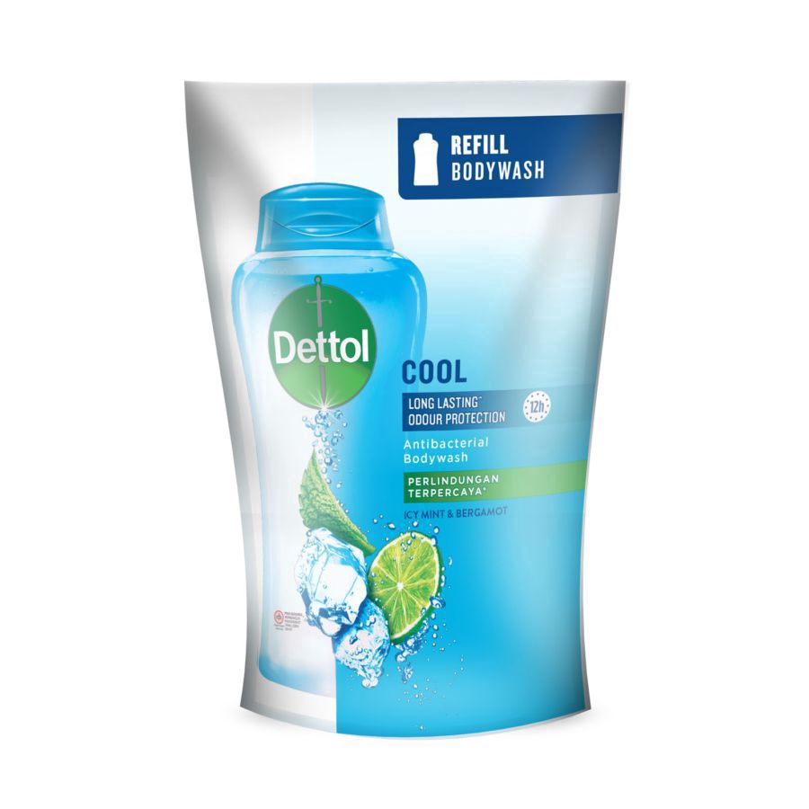 Dettol Cool Menthol & Eaucalyptus Antibacterial Body Wash 370ml